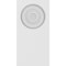 Ekena Millwork Standard Foster Bullseye Plinth Block with Square Edge, 2 1/2"W x 5"H x 3/4"P PBP025X050X075FOS02 - alternate 3